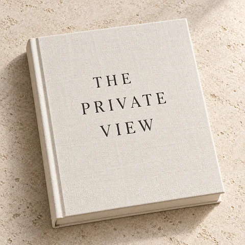 Libro de arte The Private View